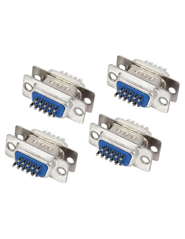 Adaptador VGA DB15 Macho a Hembra TUCKBOLD - 4 Piezas