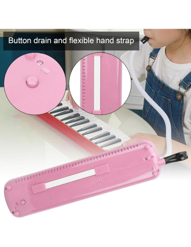 Melódica de 32 Teclas LiebeWH con Boquilla para Principiantes