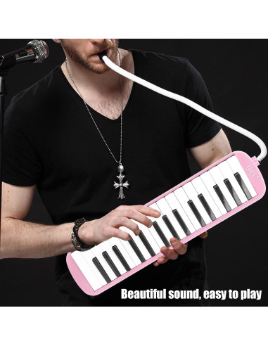 Melódica de 32 Teclas LiebeWH con Boquilla para Principiantes