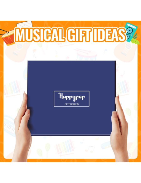 Calcetines Musicales para Hombres HAPPYPOP - Diseño de Notas