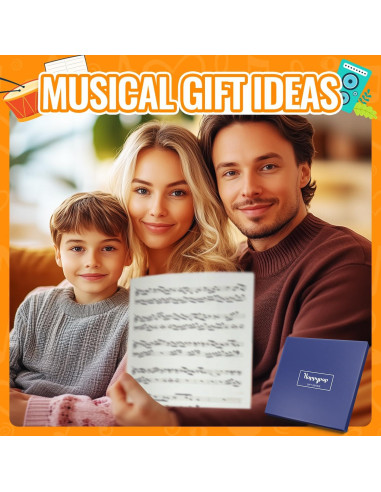 Calcetines Musicales para Hombres HAPPYPOP - Diseño de Notas