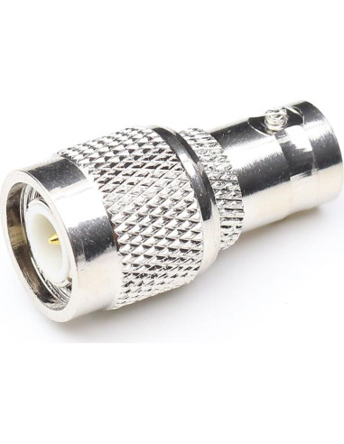Adaptador Coaxial ANHAN TNC Macho a BNC Hembra 2 Piezas