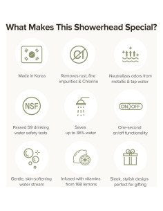 Cabezal de Ducha Filtrado BODIBEAM - Vitamina C, Alta Presión 2