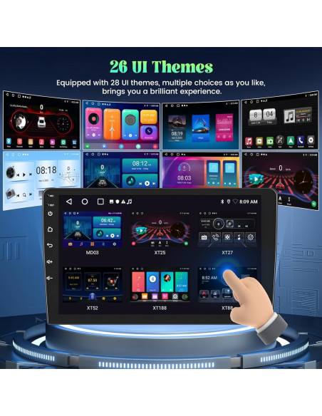 Radio de Coche Roinvou Android 10.1" para Toyota RAV4 2006-2012