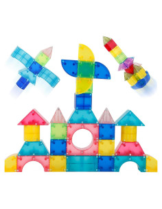 67 Piezas Bloques Magnéticos Gserin para Niños 3-8 Años