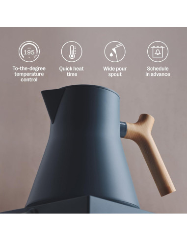 Hervidor Eléctrico Fellow Corvo EKG Pro 0.9L Azul Hazy