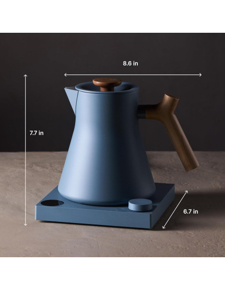Hervidor Eléctrico Fellow Corvo EKG Pro 0.9L Azul Hazy