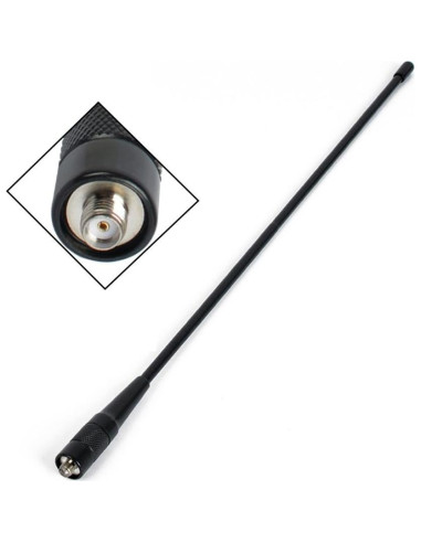 Antena HYS-771N 2m/70cm SMA Femenina VHF/UHF 144/430MHz