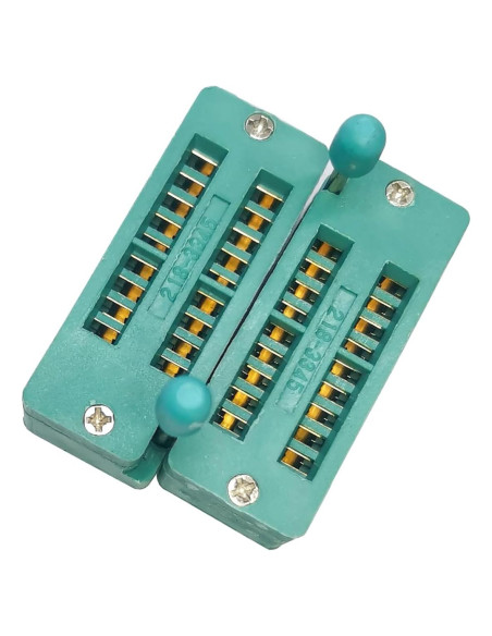 Socket ZIF Universal de Prueba 18 Pines YEGAFE 2 Pcs