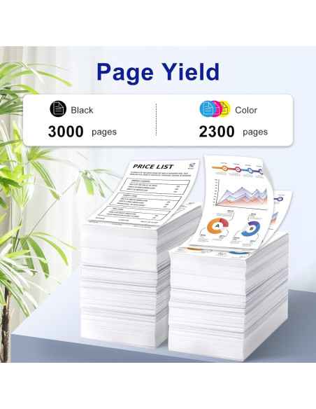 Cartucho de Tóner Gresinly TN229XL 4-Pack Compatible