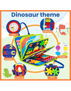 Tablero Ocupado Montessori Zaztytoy 26 en 1 para Niños 1-4 Años 2