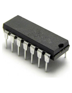 10 Piezas Circuito Integrado 74LS75 SN74LS75N DIP-16 DBParts