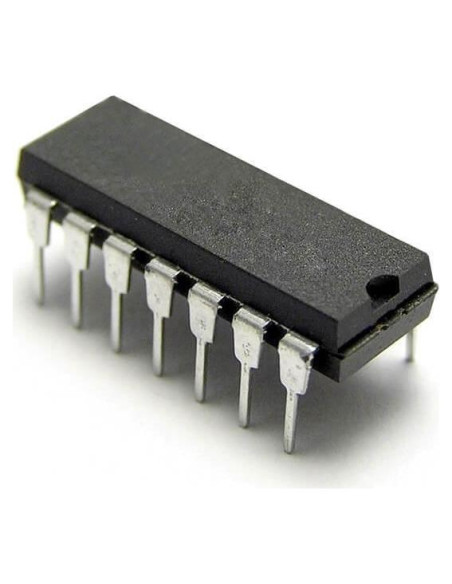 10 Piezas Circuito Integrado 74LS75 SN74LS75N DIP-16 DBParts