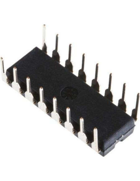 10 Piezas Circuito Integrado 74LS75 SN74LS75N DIP-16 DBParts