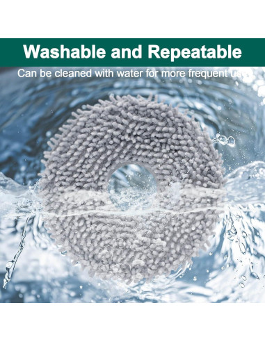 Almohadillas de Limpieza para Robot Aspiradora SANLQF - 8 Piezas