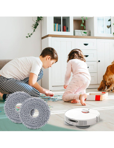 Almohadillas de Limpieza para Robot Aspiradora SANLQF - 8 Piezas