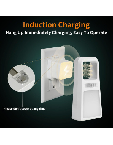 Luz Nocturna Multifuncional Dawnrise 5-en-1 con Sensor