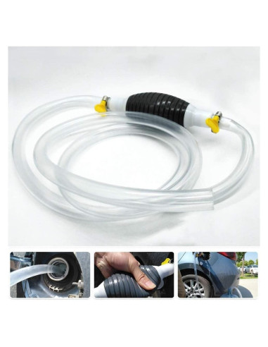 Bomba de Sifón Manual REACH AUTO PARTS 2M 10L/min para Combustible