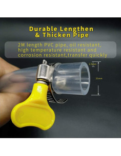 Bomba de Sifón Manual REACH AUTO PARTS 2M 10L/min para Combustible 2