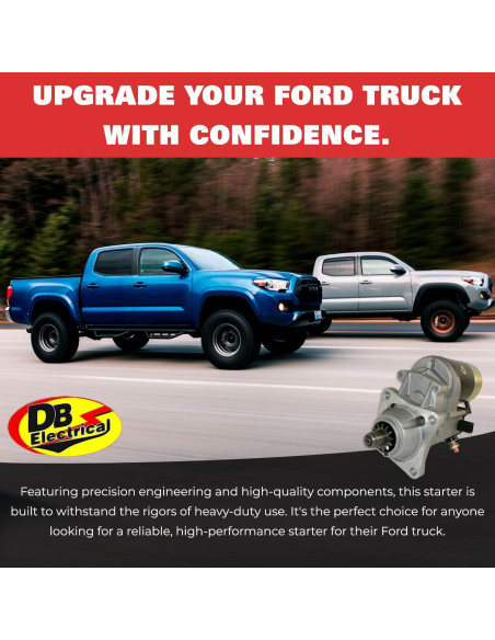 Motor de Arranque DB Electrical 410-52021 12V para CASE y FORD