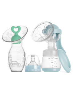 Colector Manual de Leche BumbleBee 150ml Silicona con Tapa