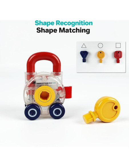 Kits de Ciencia Montessori para Bebés - Juguetes de Coche con Llave