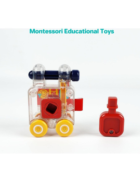 Kits de Ciencia Montessori para Bebés - Juguetes de Coche con Llave