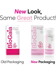 BioGaia Elactia Probiotico para Lactancia 30 Cápsulas 2