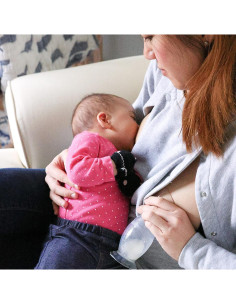 Bomba de Pecho Portátil Nuby Comfort de Silicona 120 ml 2