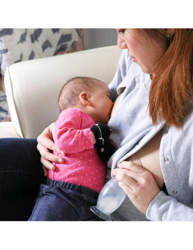 Bomba de Pecho Portátil Nuby Comfort de Silicona 120 ml