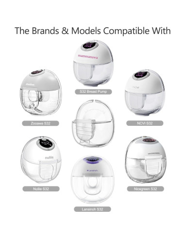 4 Piezas Válvulas de Pico de Pato Beaina para Extractor de Leche