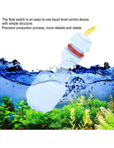 5 Interruptores de Flotador PP P5210 para Control de Nivel de Líquido