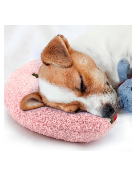 Almohada Calmante para Perros Mity Rosa 24x22 cm Alivio Ansiedad Almohada Calmante para Perros Mity Rosa 24x22 cm Alivio Ansiedad