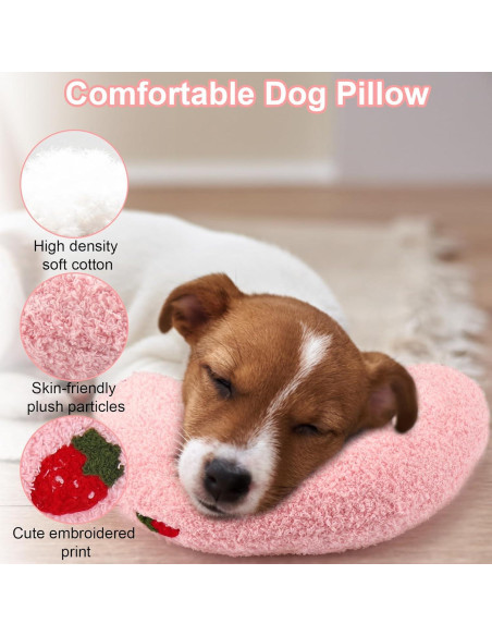 Almohada Calmante para Perros Mity Rosa 24x22 cm Alivio Ansiedad Almohada Calmante para Perros Mity Rosa 24x22 cm Alivio Ansiedad