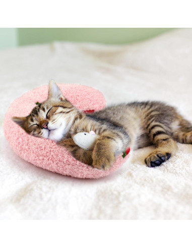 Almohada Calmante para Perros Mity Rosa 24x22 cm Alivio Ansiedad