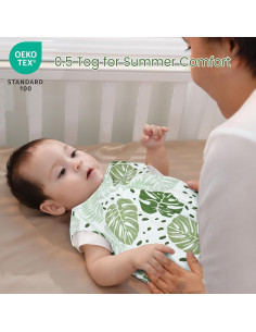 Sacos de Dormir para Bebés David 0-6 Meses Rayón Bambú 2