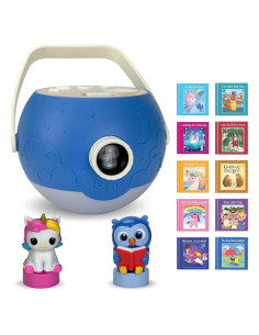 Proyector de Cuentos Luna - Unicornio y Búho - 10 Cuentos y Canciones