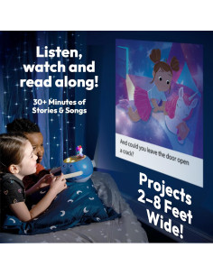 Proyector de Cuentos Luna - Unicornio y Búho - 10 Cuentos y Canciones 2