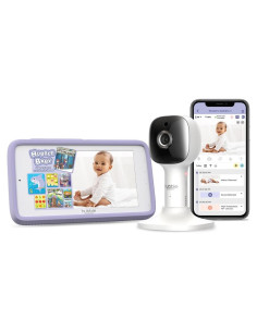 Monitor Inteligente para Bebés Hubble Nursery Pal 5" HD WiFi