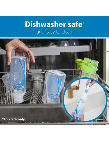 Biberón Estrecho Anti-Cólico Dr. Brown's 250 mL 2-Pack