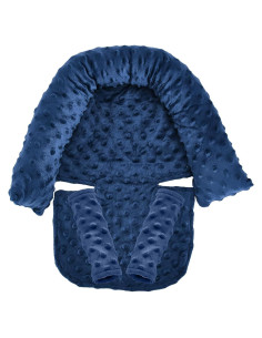 Soporte para Cabeza de Silla de Auto Bebé Comportamiento Infantil Azul