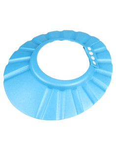 Gorro de baño para bebé Porgeel azul, protección ducha 30 cm
