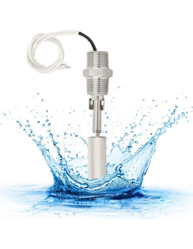 Sensor de Nivel de Líquido Yosoo Acero Inoxidable 1/2 NPT