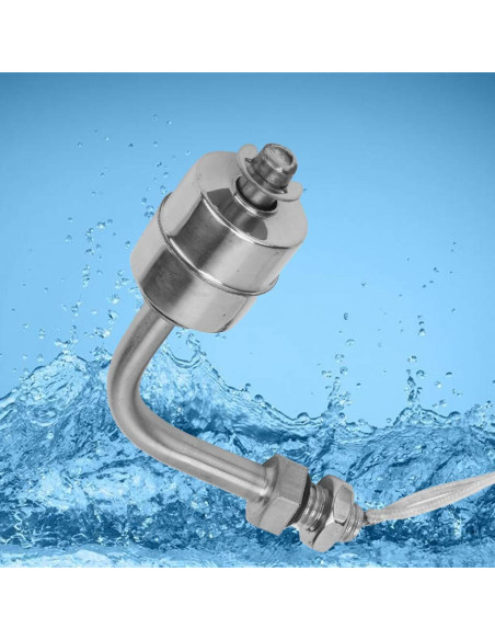 Sensor de Nivel de Líquido Vikye, Flotador Acero Inoxidable 75mm