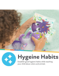 Libro de Baño Nuby 4755 con Páginas Impermeables y Squeaker 2