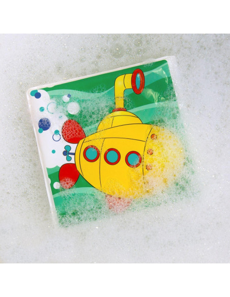 Libro de Baño Nuby 4755 con Páginas Impermeables y Squeaker