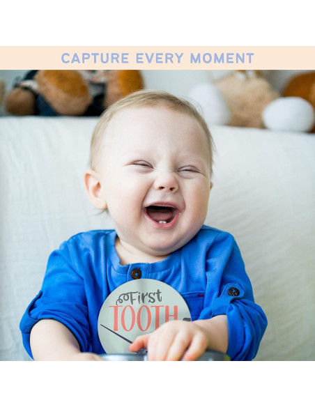 Calcomanías Mensuales para Bebés RubyRoo - Aventura 28 Piezas