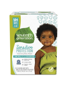 Toallitas para Bebés Seventh Generation 72 Unidades Hipoalergénicas