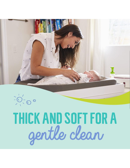 Toallitas para Bebés Seventh Generation 72 Unidades Hipoalergénicas