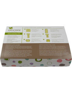Pañales de Tela Prefold OsoCozy Tamaño 2 (6.8-13.6 kg) - Paquete de 6 2